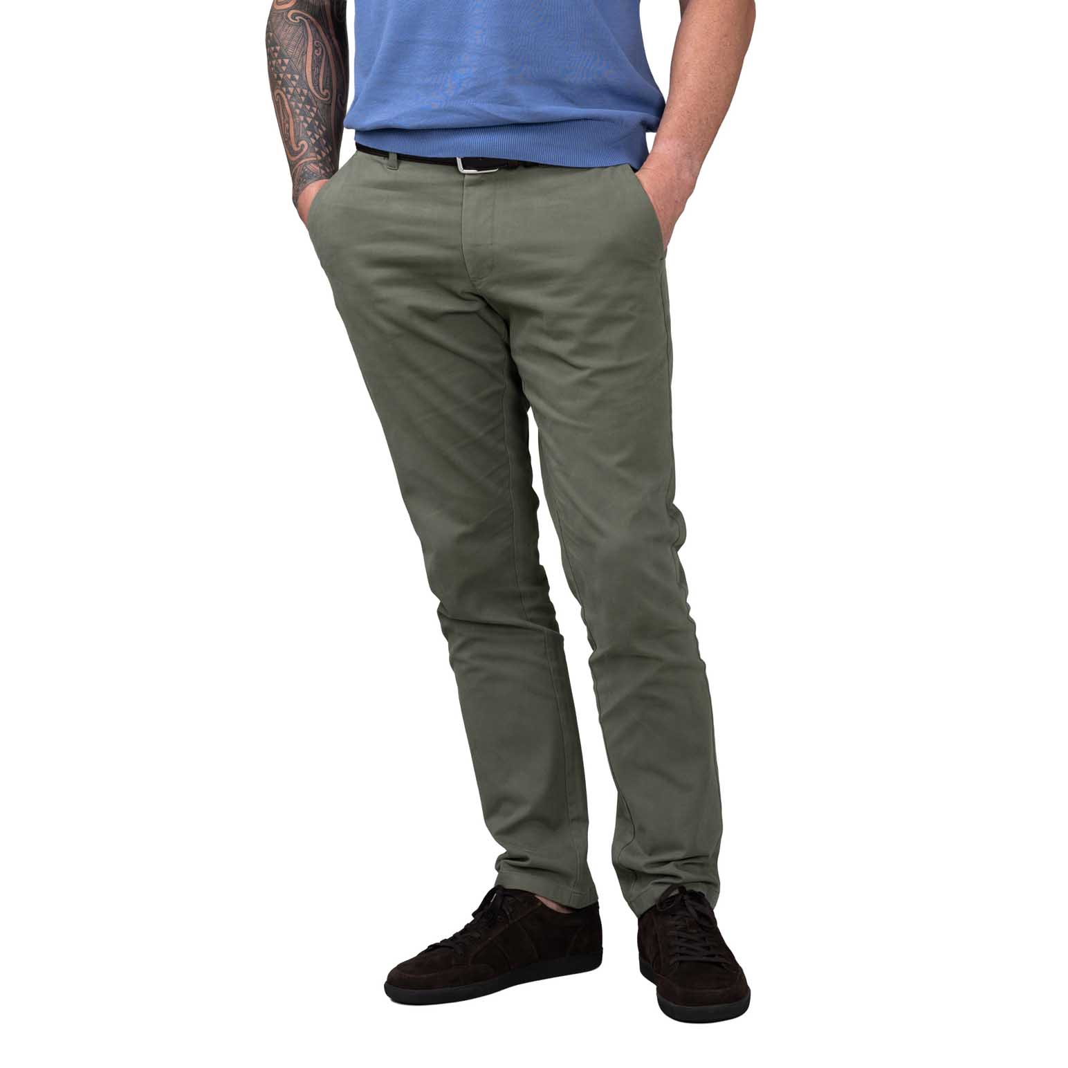 Rembrandt Tyler Sage Green Textured Chino